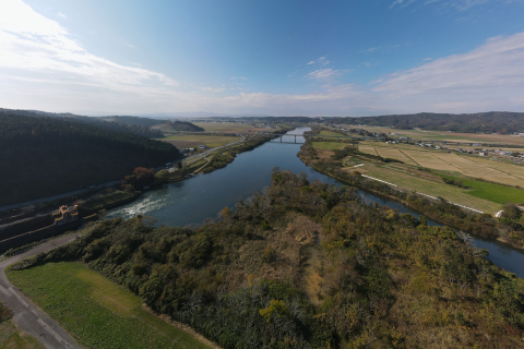 宮城県登米市 風景
